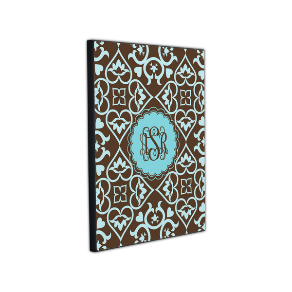 Floral 11x14 Wood Print - Angle View