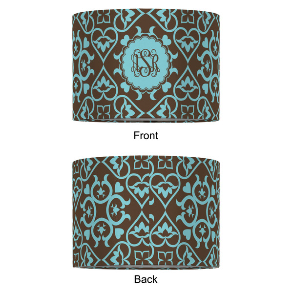 Floral 12" Drum Lampshade - APPROVAL (Fabric)