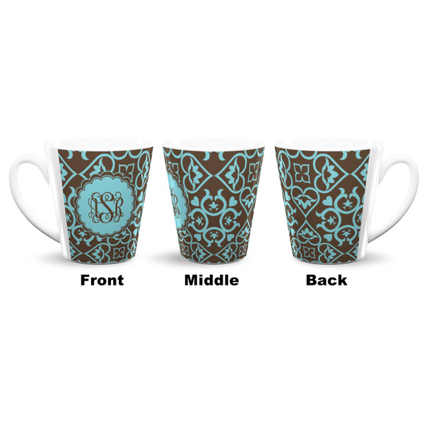 Floral 12 Oz Latte Mug - Approval
