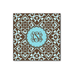 Floral Wood Print - 12x12 (Personalized)