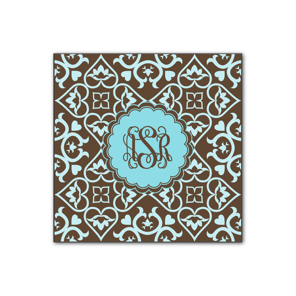 Custom Floral Wood Print - 12x12 (Personalized)
