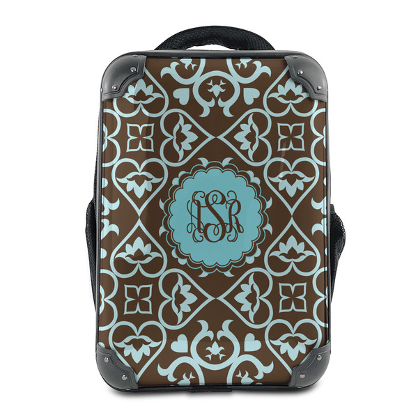 Custom Floral 15" Hard Shell Backpack (Personalized)