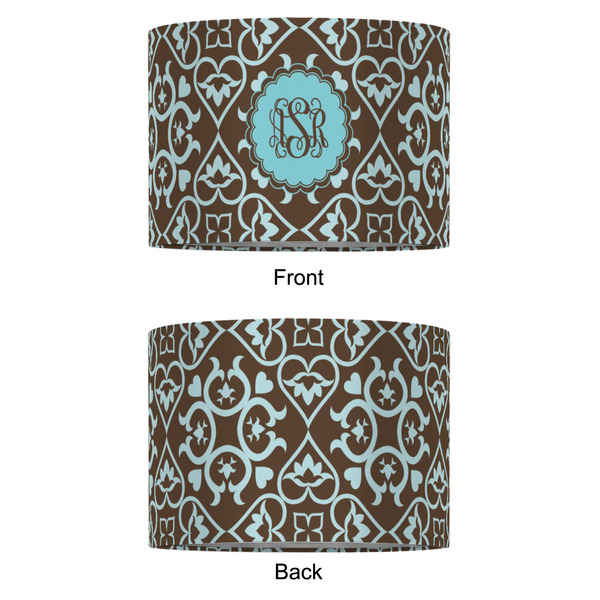 Floral 16" Drum Lampshade - APPROVAL (Fabric)
