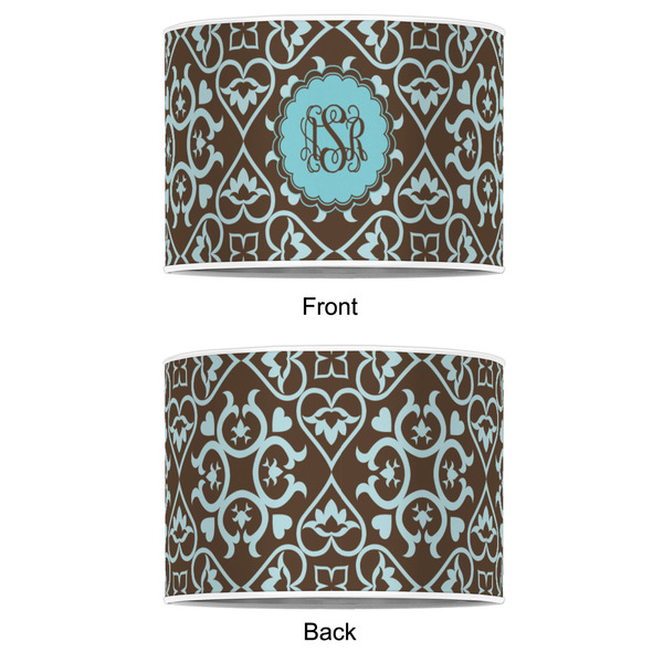 Floral 16" Drum Lampshade - APPROVAL (Poly Film)