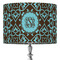 Floral 16" Drum Lamp Shade - Fabric (Personalized)
