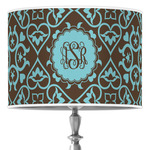Floral 16" Drum Lamp Shade - Poly-film (Personalized)