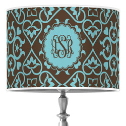 Floral Drum Lamp Shade (Personalized)