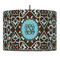 Floral Drum Pendant Lamp (Personalized)