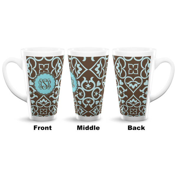 Floral 16 Oz Latte Mug - Approval
