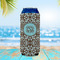 Floral 16oz Can Sleeve - LIFESTYLE