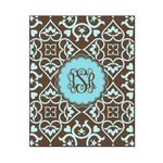 Floral Wood Print - 16x20 (Personalized)