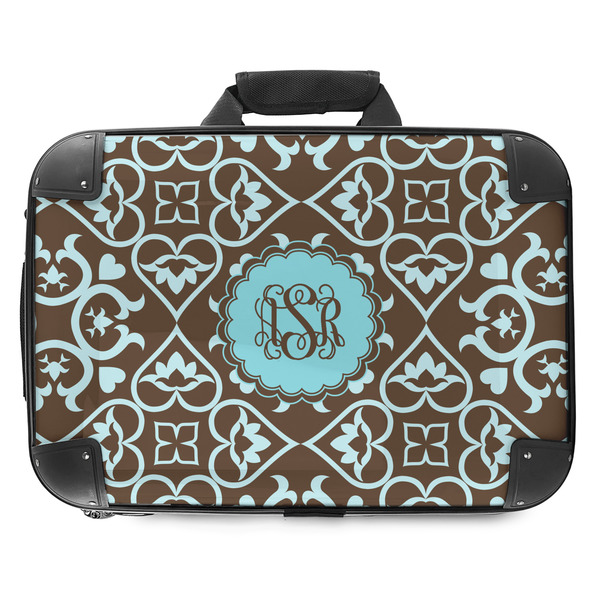 Custom Floral Hard Shell Briefcase - 18" (Personalized)