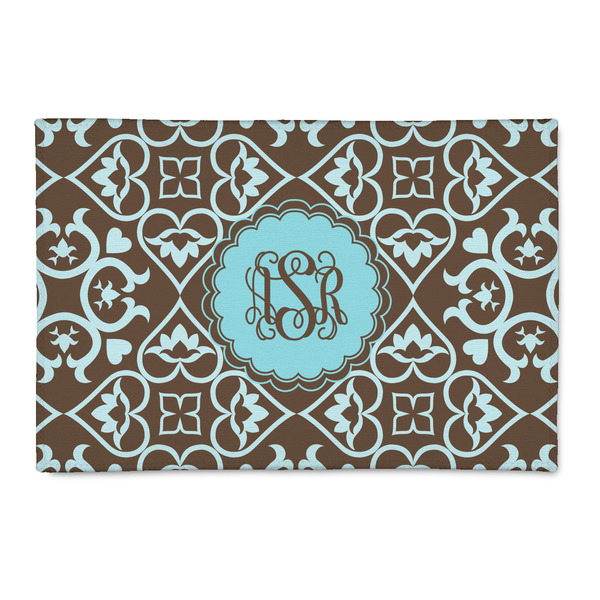 Custom Floral 2' x 3' Indoor Area Rug (Personalized)