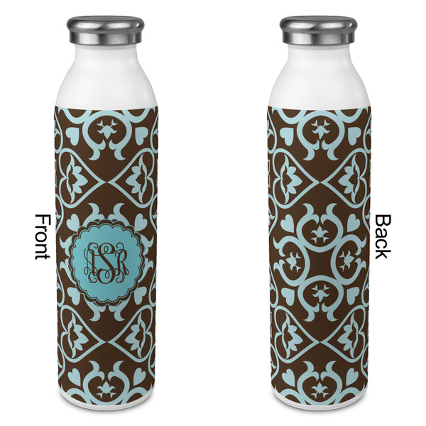 Floral 20oz Water Bottles - Full Print - Approval