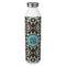 Floral 20oz Stainless Steel Water Bottle - Full Print (Personalized)