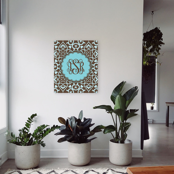 Floral 20x24 - Canvas Print - In Context