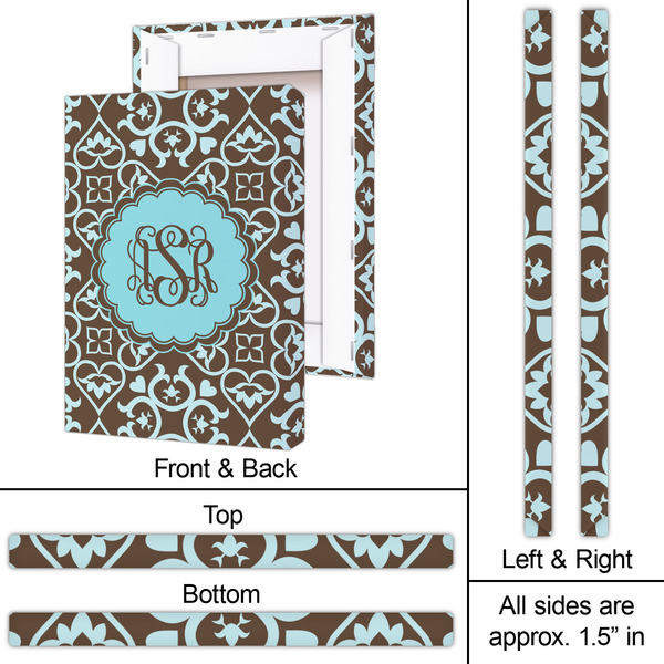 Floral 20x30 - Canvas Print - Approval