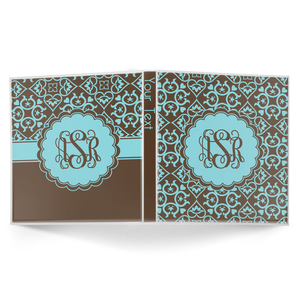 Floral 3-Ring Binder Approval- 1in