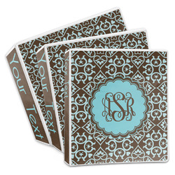 Floral 3-Ring Binder (Personalized)