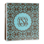Floral 3-Ring Binder - 1 inch (Personalized)