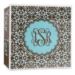 Floral 3-Ring Binder - 2 inch (Personalized)