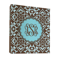 Floral 3 Ring Binder - Full Wrap - 1" (Personalized)