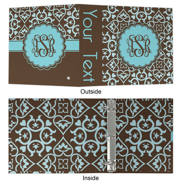 Floral 3 Ring Binders - Full Wrap - 2" - APPROVAL