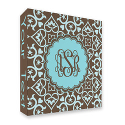 Floral 3 Ring Binder - Full Wrap - 2" (Personalized)
