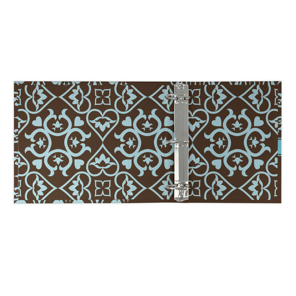 Floral 3 Ring Binders - Full Wrap - 2" - OPEN INSIDE