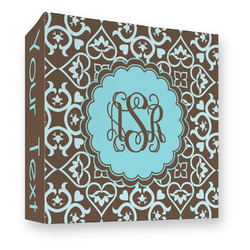 Floral 3 Ring Binder - Full Wrap - 3" (Personalized)