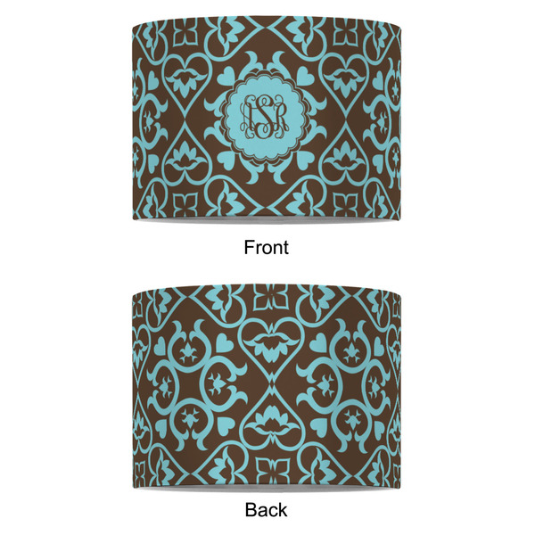 Floral 8" Drum Lampshade - APPROVAL (Fabric)