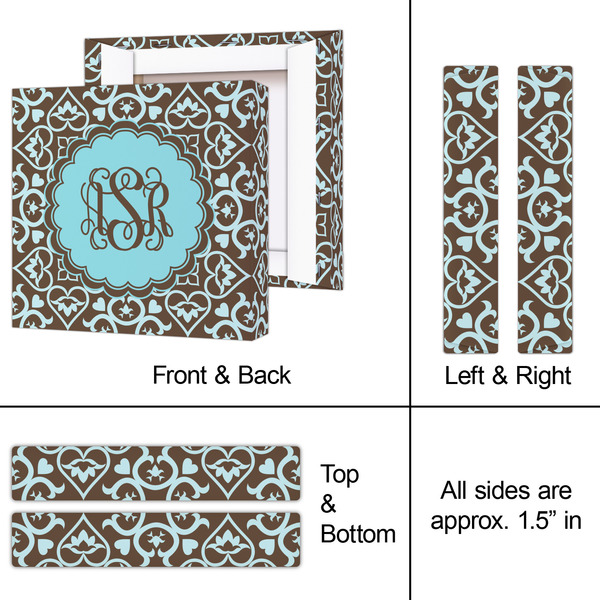 Floral 8x8 - Canvas Print - Approval