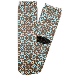 Floral Adult Crew Socks