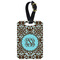 Floral Aluminum Luggage Tag (Personalized)