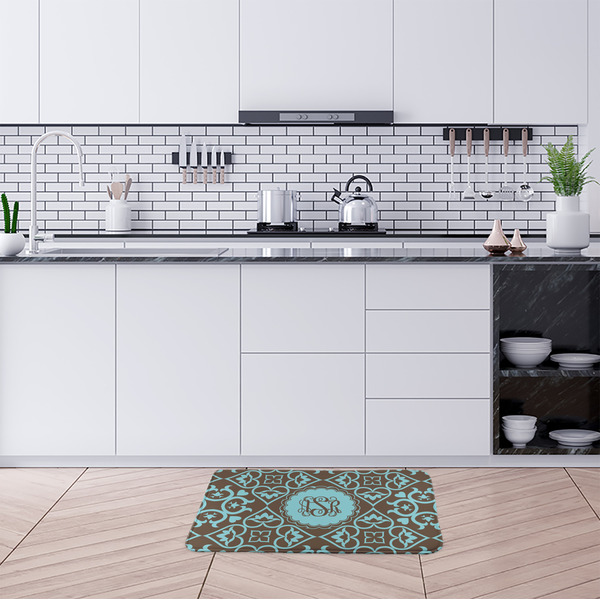 Floral Anti-Fatigue Kitchen Mats - LIFESTYLE