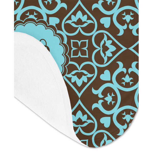 Floral Baby Bib - AFT detail