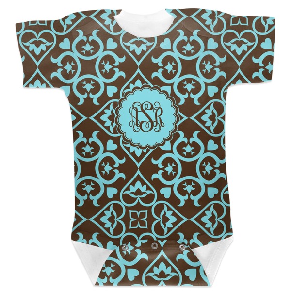 Custom Floral Baby Bodysuit (Personalized)
