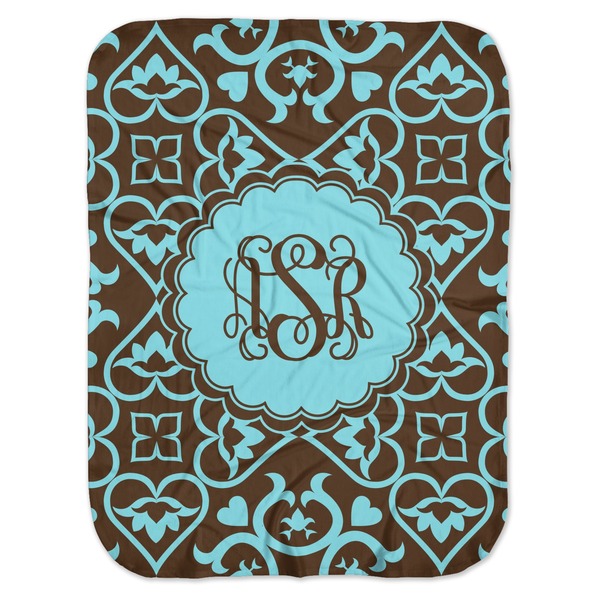 Custom Floral Baby Swaddling Blanket (Personalized)