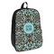 Floral Backpack - angled view