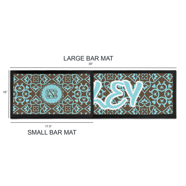 Floral Bar Mats - Sizing Chart