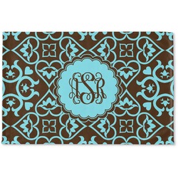 Floral Woven Mat (Personalized)