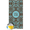 Floral Beach Towel (Personalized)