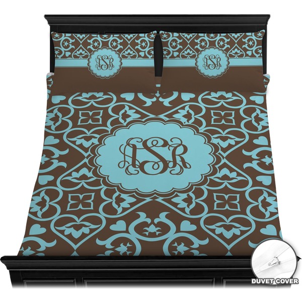 Floral Bedding Set (Queen) - Duvet