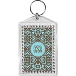 Floral Bling Keychain (Personalized)