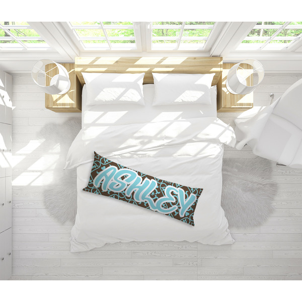 Floral Body Pillow - LIFESTYLE