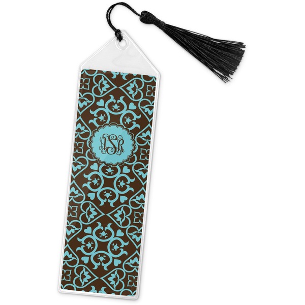 Custom Floral Book Mark w/Tassel (Personalized)