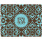Floral Woven Fabric Placemat - Twill w/ Monogram