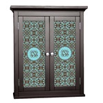 Floral Cabinet Decal - Custom Size (Personalized)