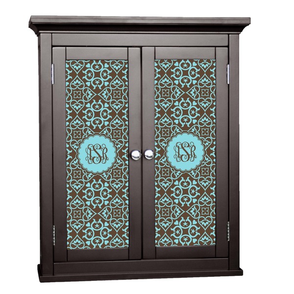 Custom Floral Cabinet Decal - Small (Personalized)