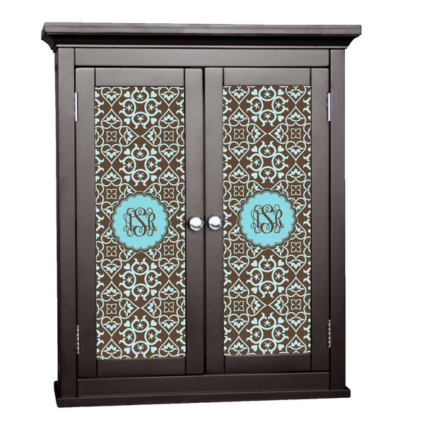 Custom Floral Cabinet Decal - Custom Size (Personalized)